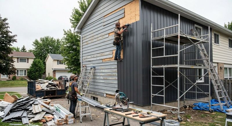 Aluminium Siding Installation in Wilmington, OH