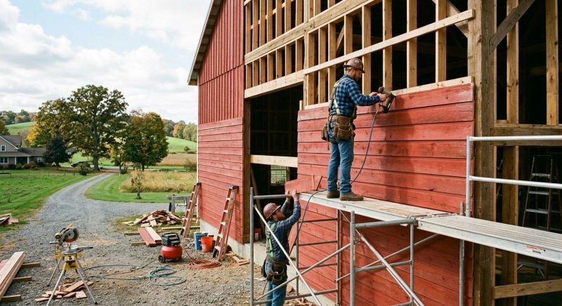 Barn Siding Installation in Bethel, OH