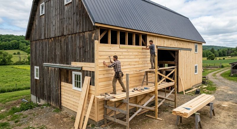 Barn Siding Installation in Bethel, OH