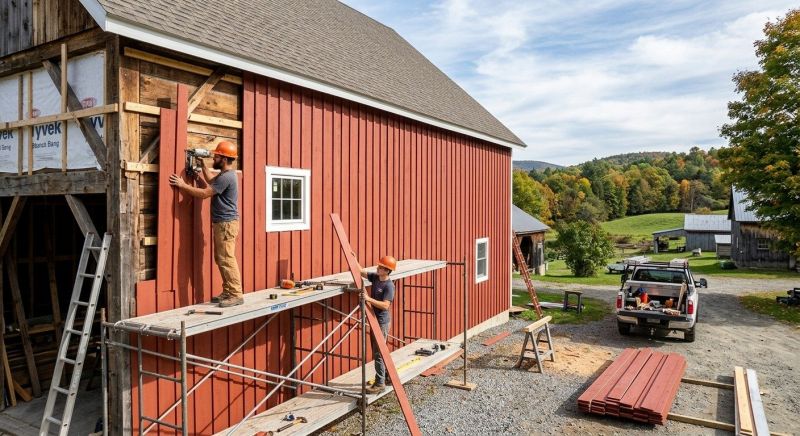Barn Siding Installation in Clarksville, OH