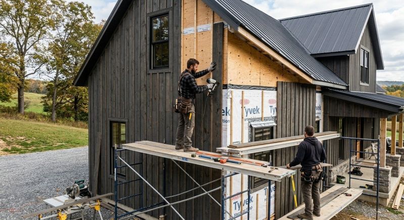 Barn Siding Installation in Sardinia, OH