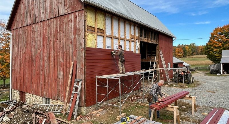 Barn Siding Replacement in Maineville, OH
