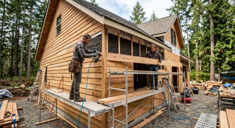 Cedar Cladding Installation in Goshen, OH