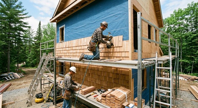 Cedar Siding Installation in Morrow, OH