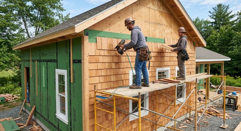 Cedar Siding Installation in Williamsburg, OH