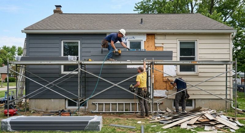 Cement Siding Installation in Mason, OH