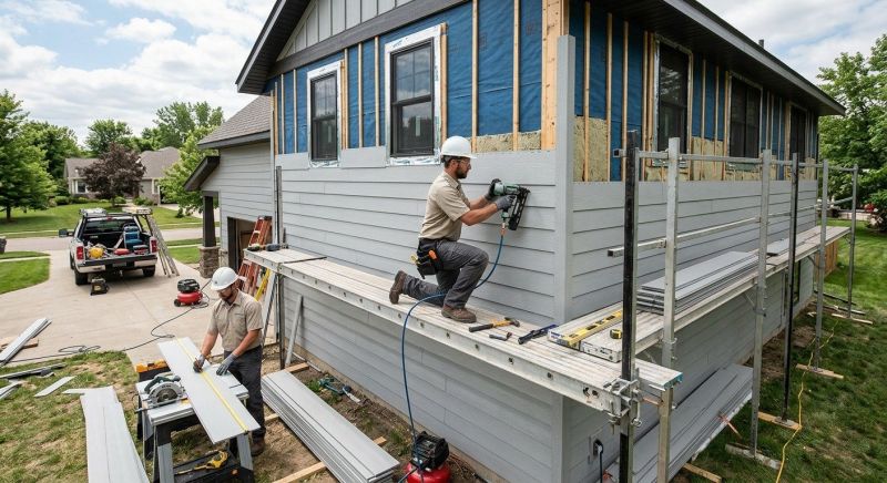 Cement Siding Installation in Mason, OH