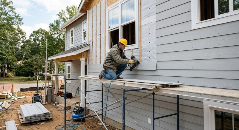 Cement Siding Installation in Monroe, OH