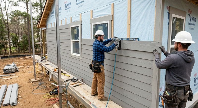 Cement Siding Installation in Monroe, OH