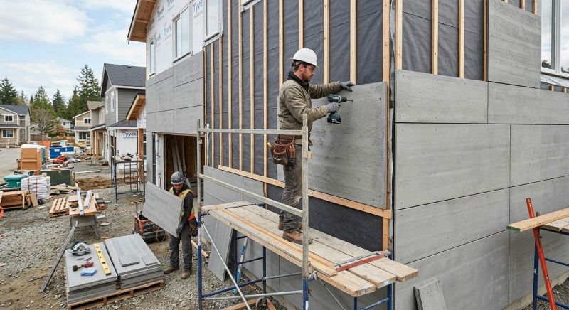 Cement Siding Installation in Monroe, OH