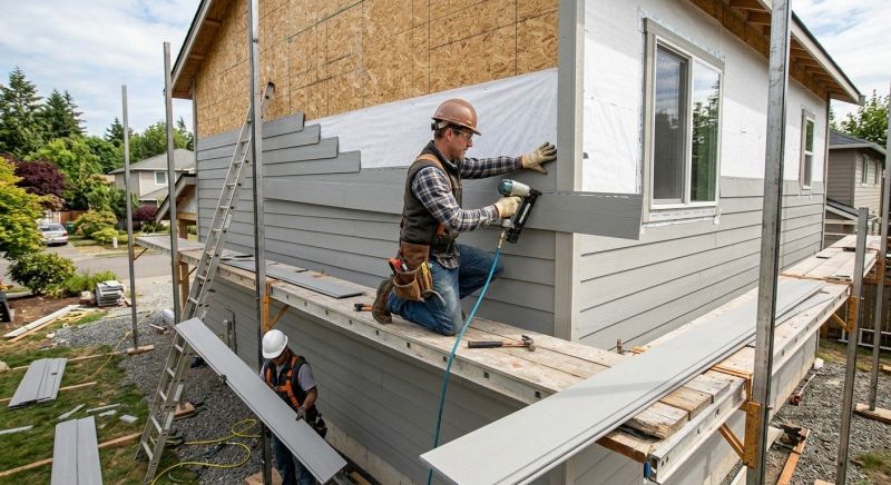 Cement Siding Installation in West Chester, OH