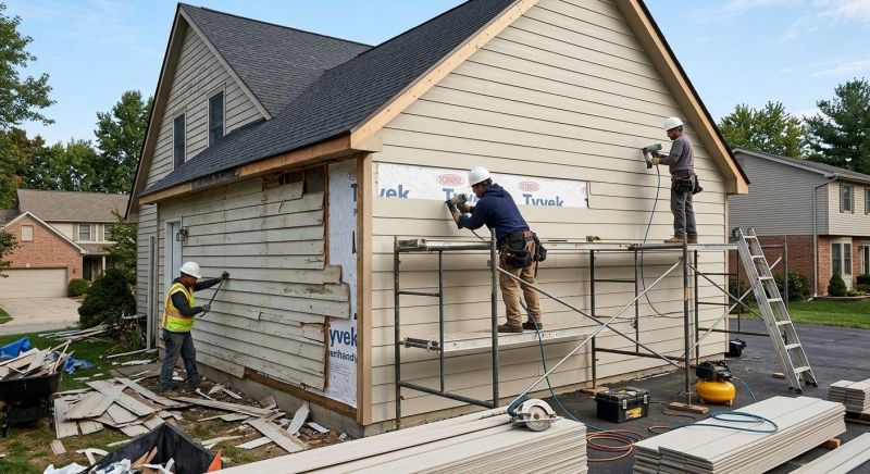 Cement Siding Replacement in Maineville, OH
