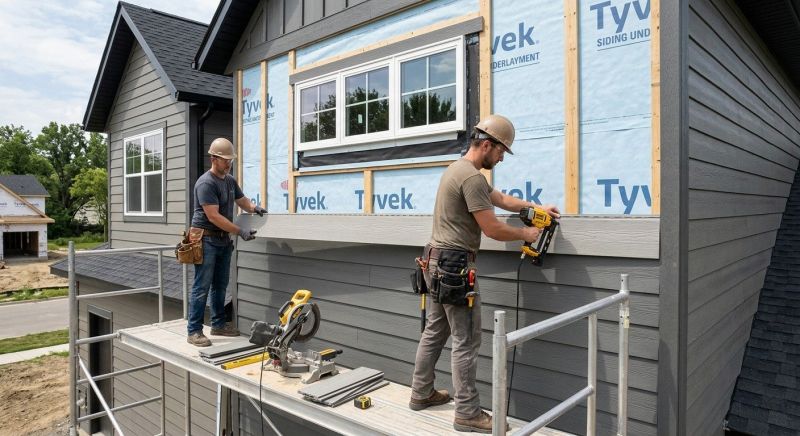 Composite Siding Installation in Goshen, OH