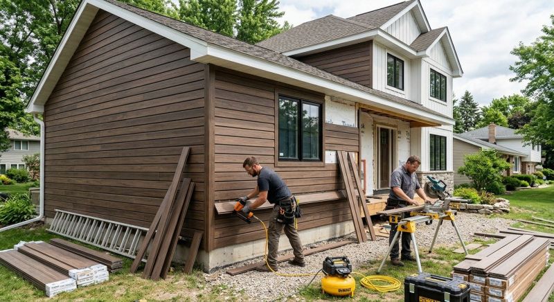 Composite Siding Installation in Goshen, OH