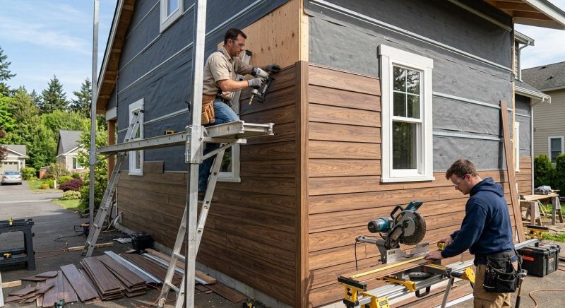 Engineered Siding Installation in Blanchester, OH