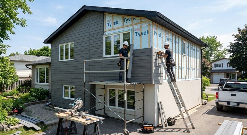 Engineered Siding Installation in Goshen, OH