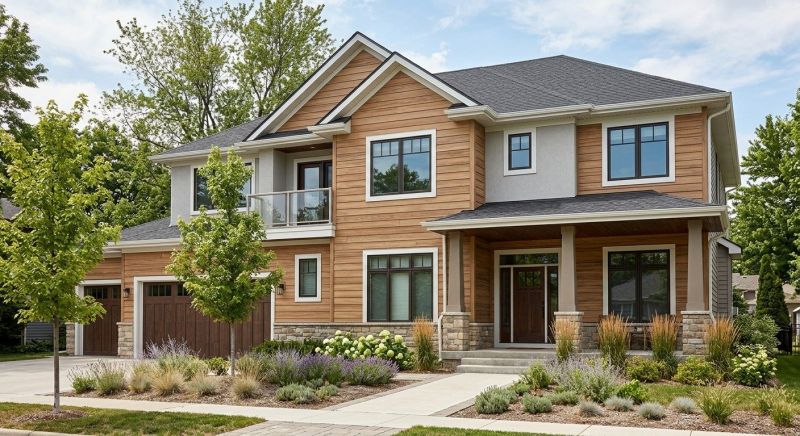 Faux Wood Siding Installation in Covington, KY