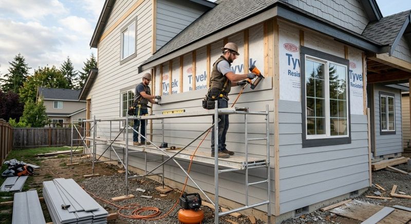 Fiber Siding Installation in Maineville, OH