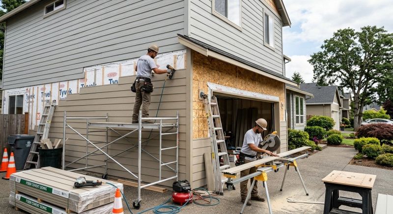 Fiber Siding Installation in Middletown, OH