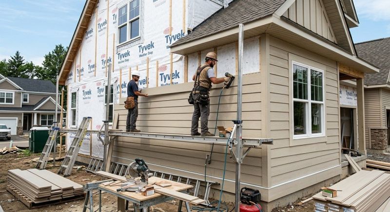 Fiber Siding Installation in Middletown, OH