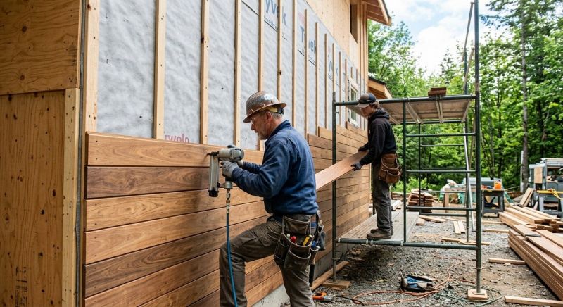 Hardwood Siding Installation in Butler County, OH
