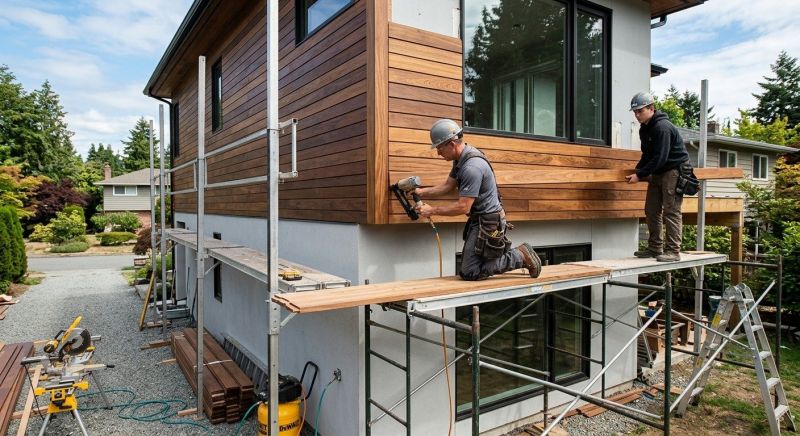 Hardwood Siding Installation in New Vienna, OH
