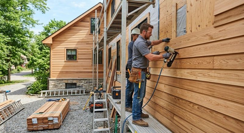 Hardwood Siding Installation in Warren County, OH