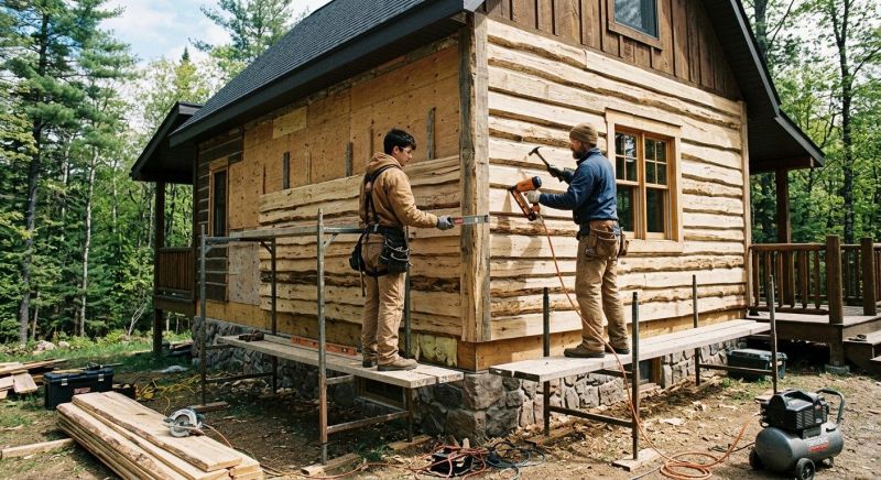 Log Siding Installation in Clermont County, OH