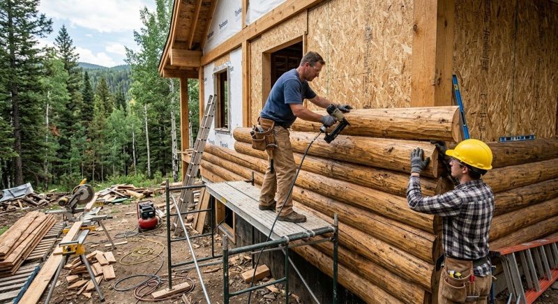 Log Siding Replacement in Goshen, OH