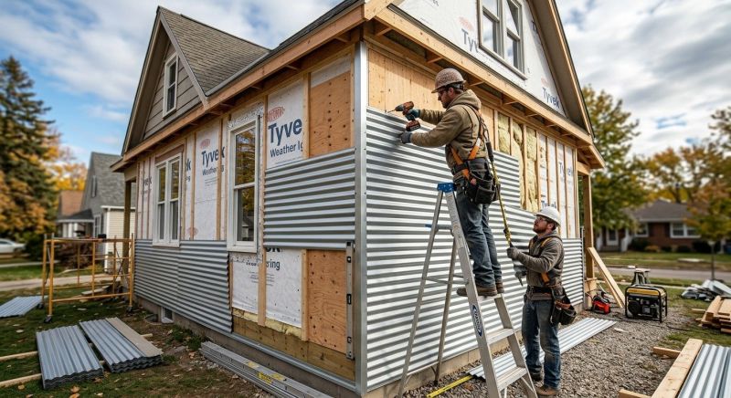 Metal Siding Installation in Franklin, OH