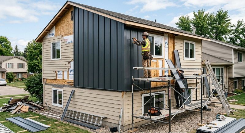 Metal Siding Replacement in Springboro, OH