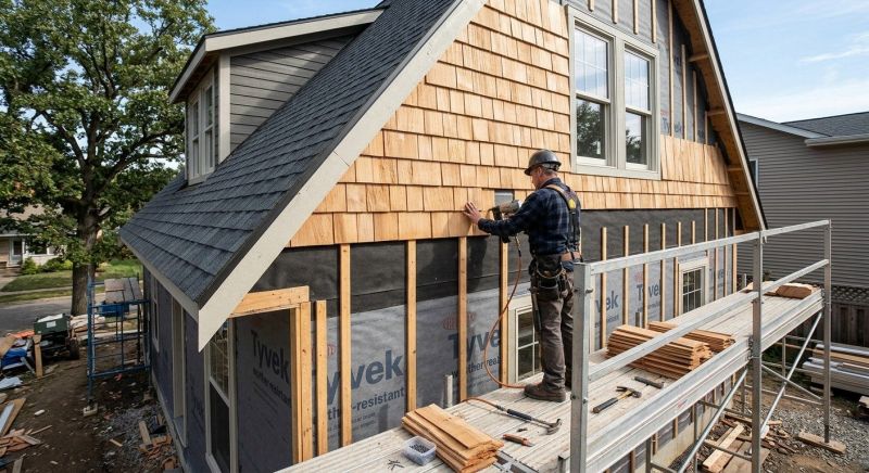 Shake Siding Installation in Franklin, OH