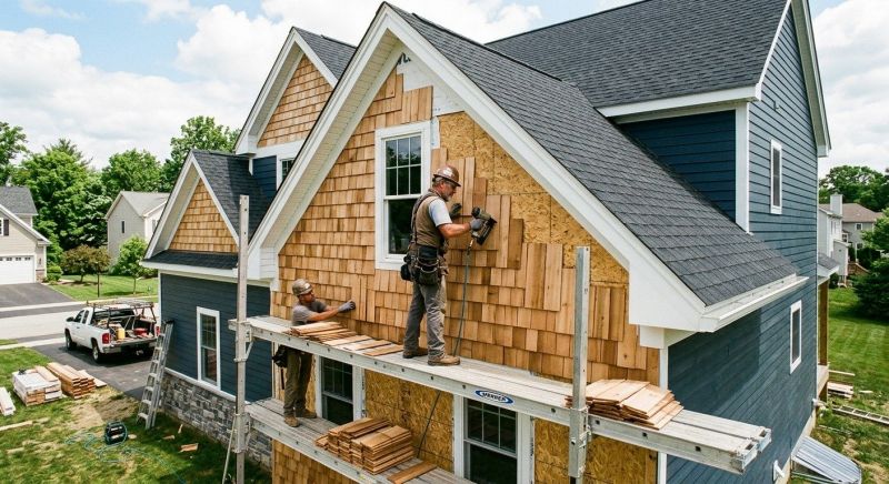 Shake Siding Installation in Mason, OH