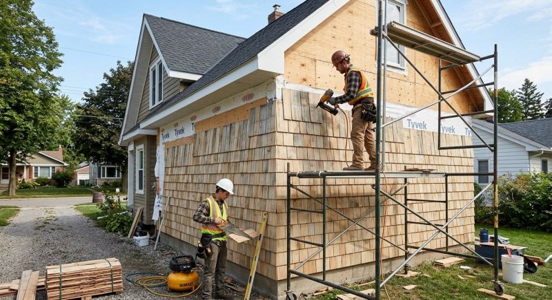 Shake Siding Installation in Trenton, OH