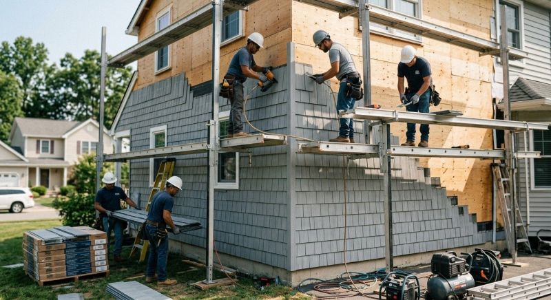 Shingle Siding Installation in Goshen, OH