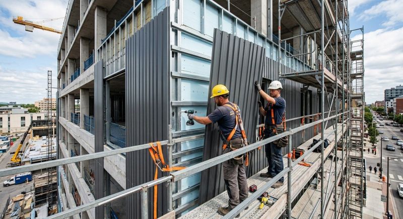 Steel Cladding Installation in Goshen, OH