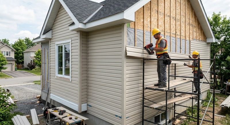 Synthetic Siding Installation in Goshen, OH