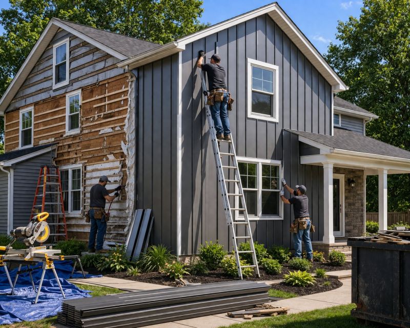 Vinyl Siding Installation in Fayetteville, OH