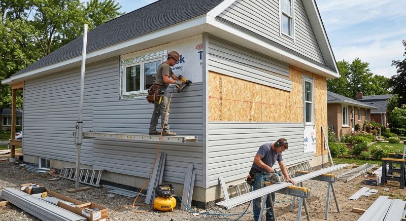 Vinyl Siding Installation in Fayetteville, OH