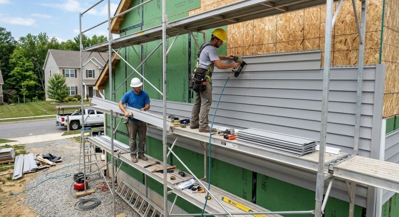 Vinyl Siding Installation in Fayetteville, OH