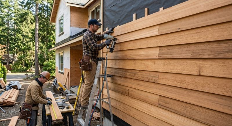 Wood Barn Siding Installation in Goshen, OH