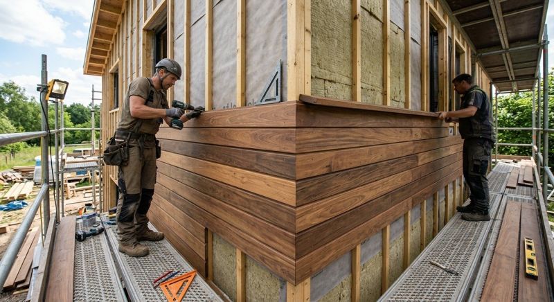 Wood Cladding Installation in Covington, KY
