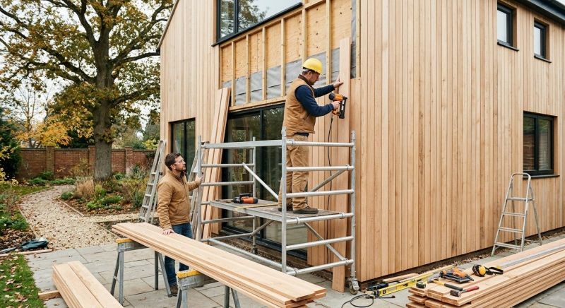 Wood Cladding Installation in Fort Thomas, KY