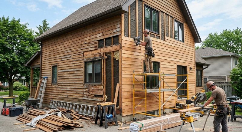 Wood Cladding Replacement in Goshen, OH
