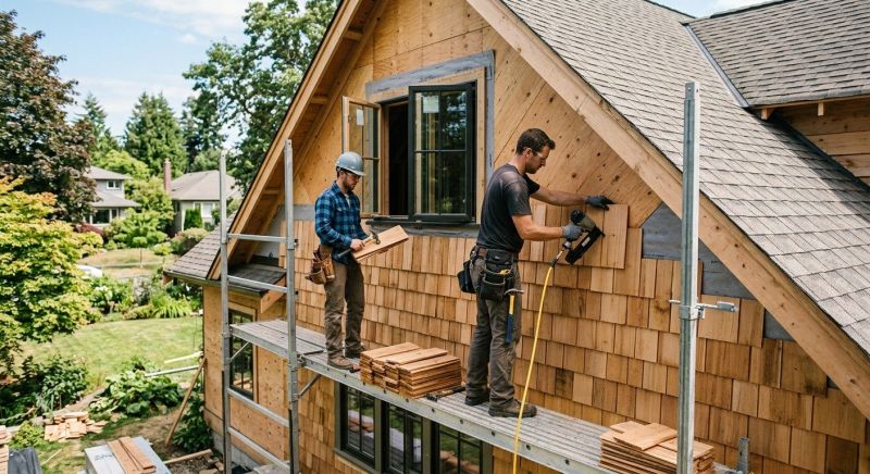 Wood Siding Installation in Clarksville, OH