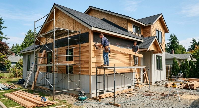 Wood Siding Installation in Covington, KY
