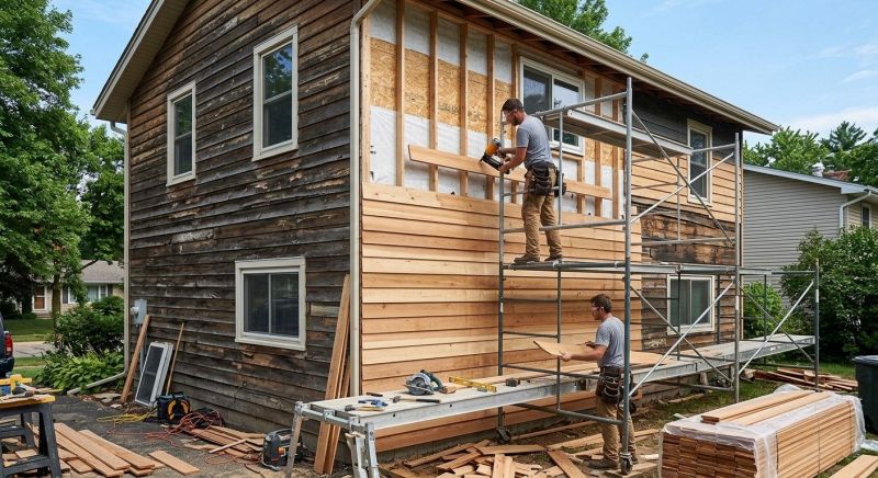 Wood Siding Installation in Trenton, OH