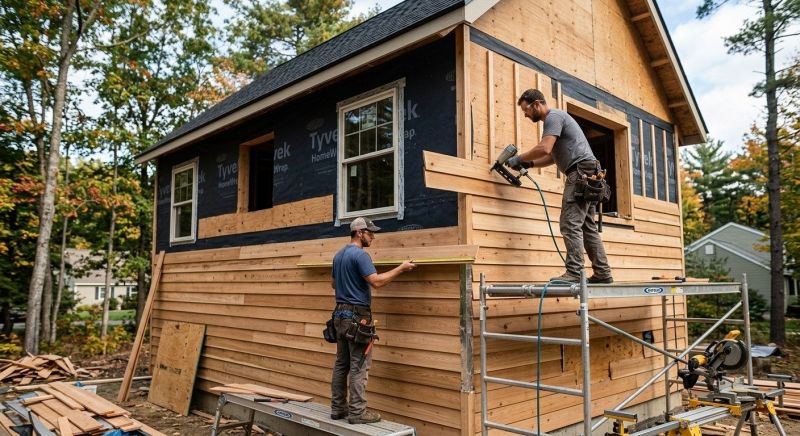 Wood Siding Installation in Waynesville, OH