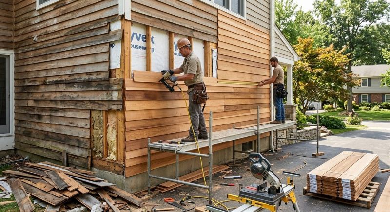 Wood Siding Service in Hamilton, OH